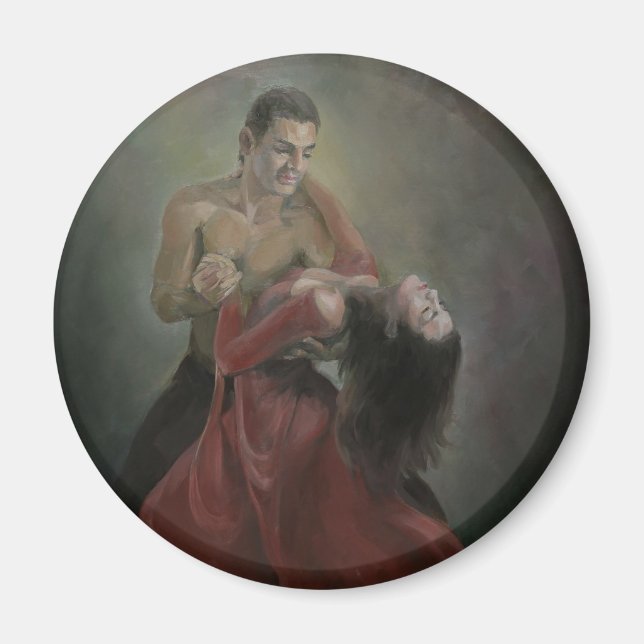 Passionné Paso Doble Magnet (Devant)