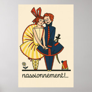 Passionnément! by Elsie Denise Millon Poster