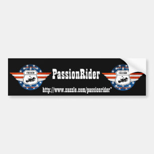 PassionRider car sticker