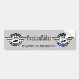 PassionRider car sticker