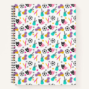 Passions in Motion: A Celebration of Creativity Notebook