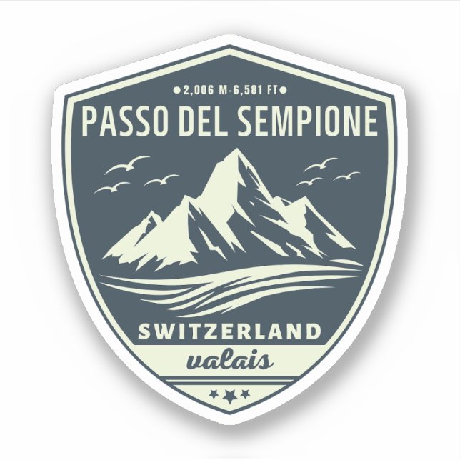 Passo del Sempione italian swiss Mountains moto (Front)