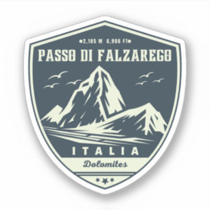  Passo di Falzarego-italian mountain pass dolomite