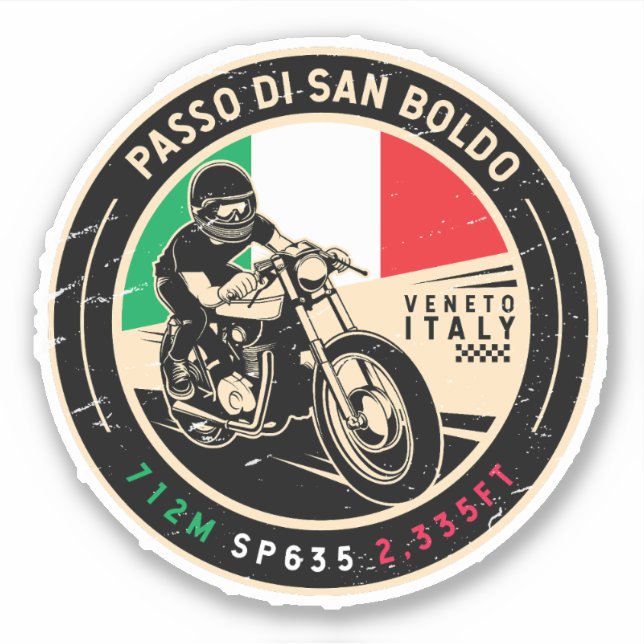 Passo di San Boldo San Boldo Pass Motorcycle (Front)