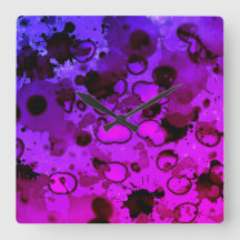 passons à la coloration Horloge murale