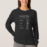 Passover 4 steps Clean Cook Eat Repeat T-Shirt<br><div class="desc">Passover 4 steps Clean Cook Eat Repeat</div>
