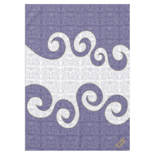 Passover 60/84" Tablecloth "Passover Parting Sea"