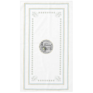 Passover 60" x 104" Tablecloth "Dayenu Tablecloth"