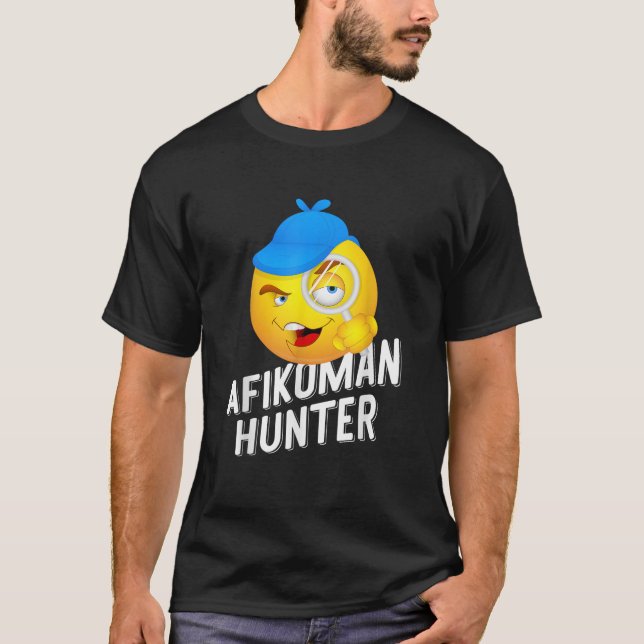 Passover Afikoman Hunter Jewish Pesach Seder   T-Shirt (Front)
