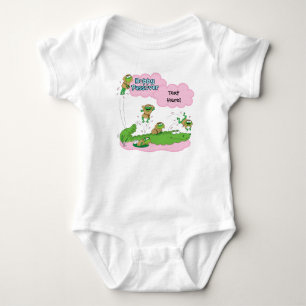 Passover Baby Girl Bodysuit "Hoppy Passover"