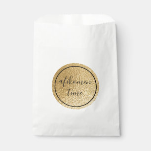 Passover Black Gold Afikomen Time Favour Bag