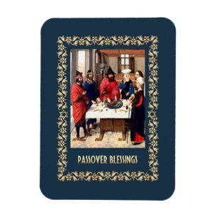 Passover Blessings. Fine Art Gift  Magnet