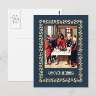 Passover Blessings. Fine Art Postcard
