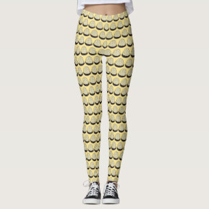 Passover Chocolate Coconut Macaroon Jewish Dessert Leggings