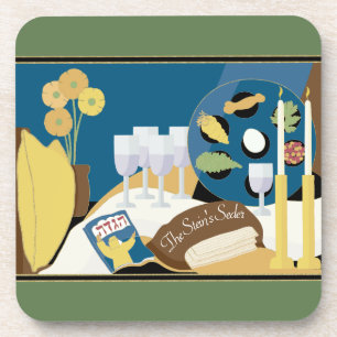 Passover Coasters "Passover Seder"