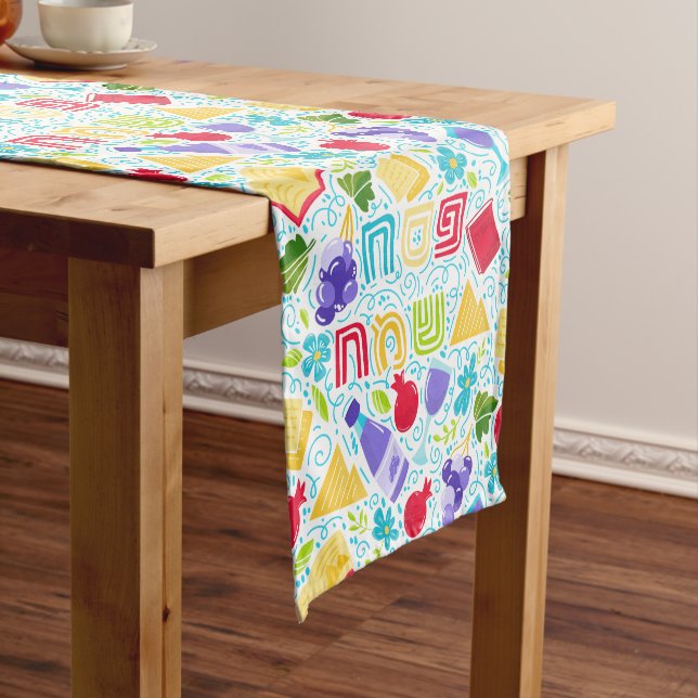 Passover Festive Table Runner (In Situ)