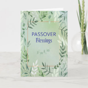 Passover for Granddaughter with Children Card