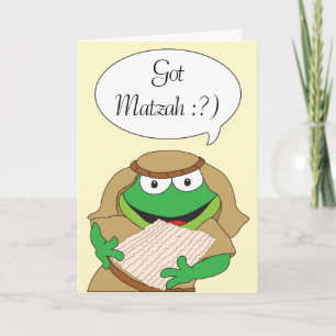 Passover Greeting Card "Got Matzah"