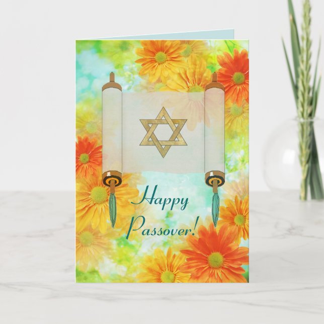 Passover Greetings Card (Front)