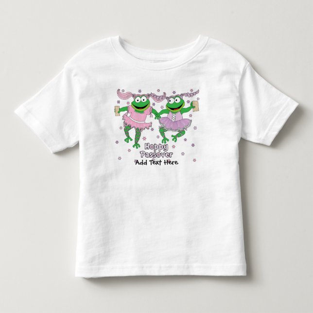 Passover "Hoppy Passover" Shirt 2-6T (Front)