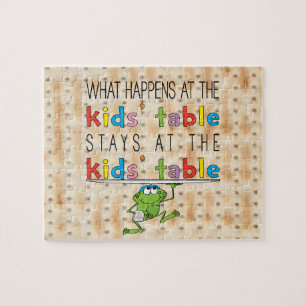 Passover Kids' Table Puzzle for Children