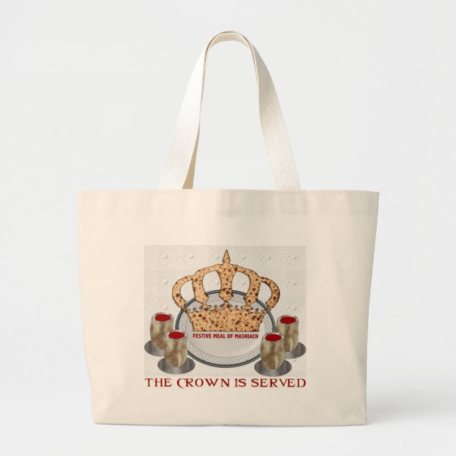 Passover Large Tote Bag (Front)
