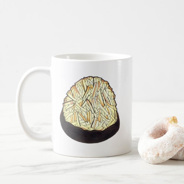 Passover Macaroon Cookie Jewish Bakery Kosher Food Coffee Mug (With Donut)