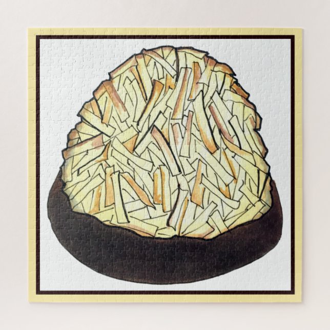 Passover Macaroon Cookie Jewish Bakery Kosher Food Jigsaw Puzzle (Vertical)