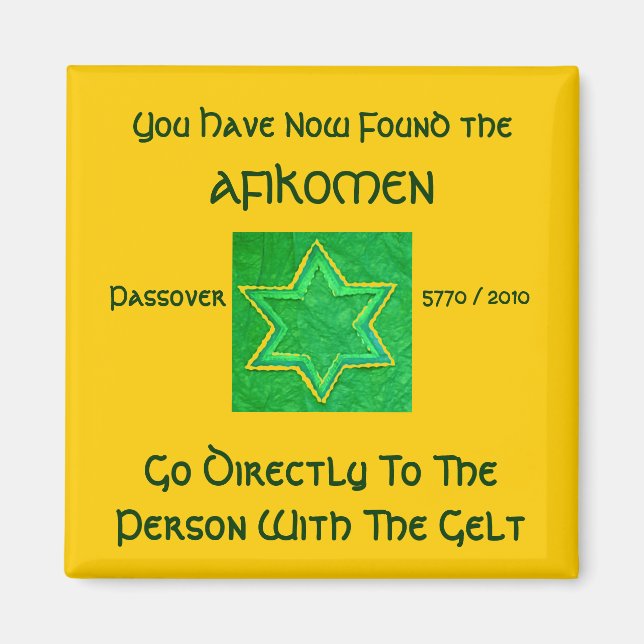 Passover Magnet (Front)