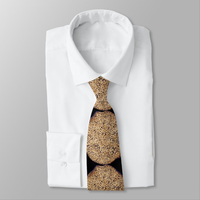 Passover Matzah Tie (Tied)