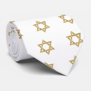Passover Matzoh Star of David Tie