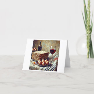 Passover Meal,  Holiday Card