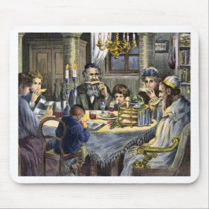 passover meal mouse pad