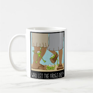 Passover Mug 11 oz. Qui a laissé sortir les grenou