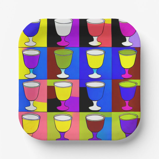 Passover paper plates (Front)