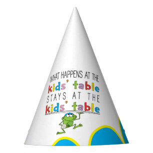 Passover Party Hat Kids' Table