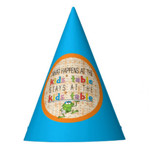 Passover Party Hat The Kids' Table