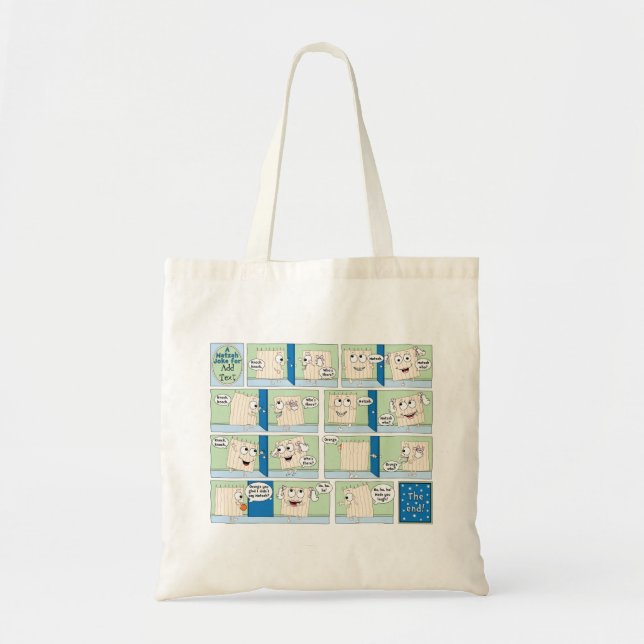Passover Personalize Funny Joke Tote Bag (Front)
