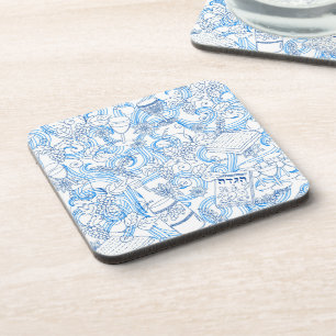 Passover Pesach Drink Coasters - Jewish Holidays