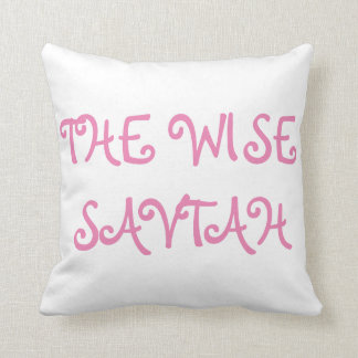 PASSOVER PESACH SEDER PILLOW "THE WISE SAVTAH"