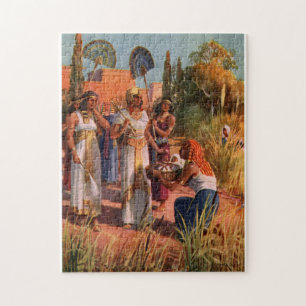 PASSOVER PUZZLE MOSES COMME UN BÉBÉ