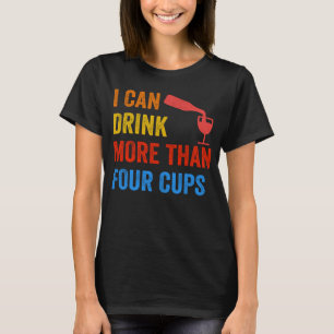 Passover Seder I Can Drink More Than Four Cups Win T-Shirt