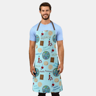 Passover Seder Kosher Matzah Pesach Vintage Apron