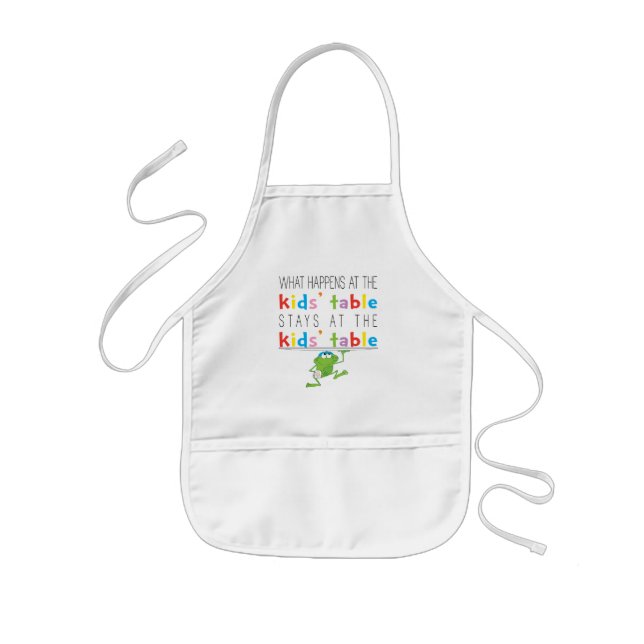 Passover "The Kids' Table" Standard Apron (Front)