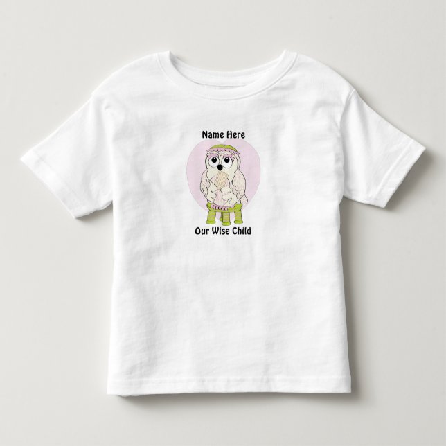 Passover Toddler T-Shirt Customize"Our Wise Child" (Front)