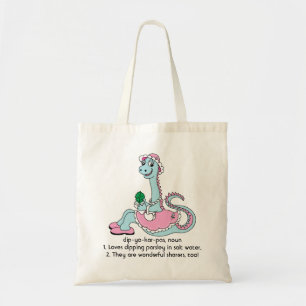 Passover Tote Bag Dipyokarpas Dinosaur