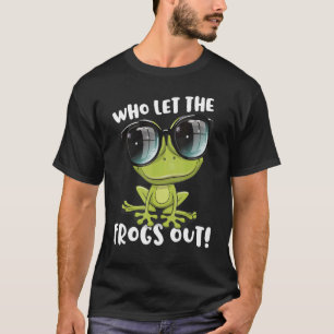 Passover Who Let The Frogs Ou Jewish Seder T-Shirt