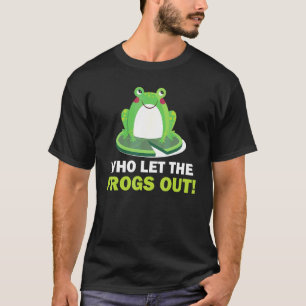 Passover Who Let The Frogs Out Jewish Seder 2 T-Shirt