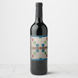 Passover Wine Bottle Label Word Search