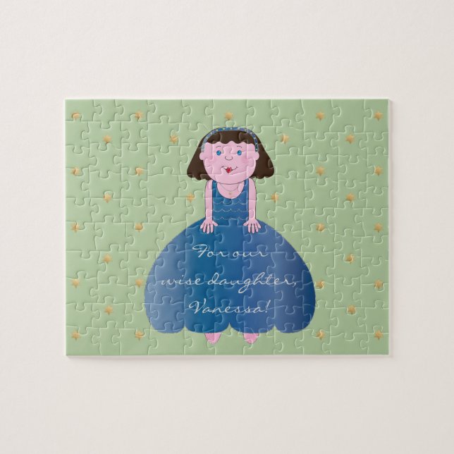 Passover Wise Daughter Puzzle for Kids (Horizontal)